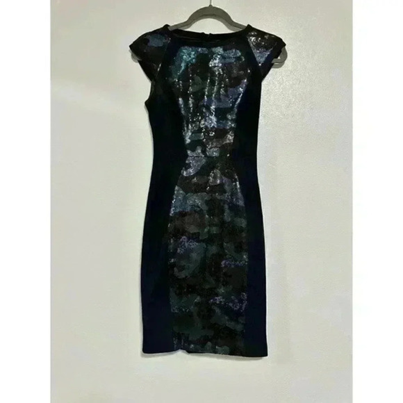 Ted Baker Namora Camouflage Sequin size‎ 0 - Picture 2 of 6